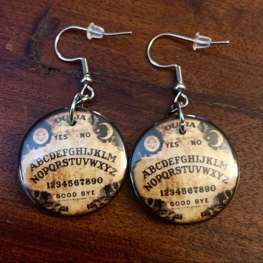 Ouija Board Earrings